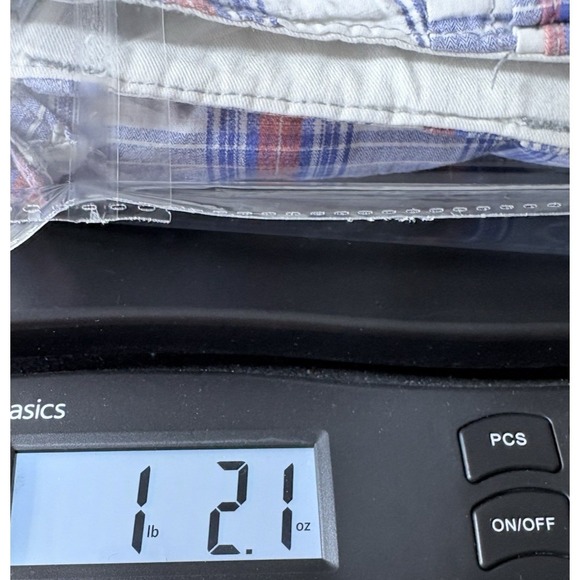 G Star Raw Men's Rovic Zip Relaxed Blue Plaid Cargo Shorts Size 33 (34 Waist) - Picture 12 of 12